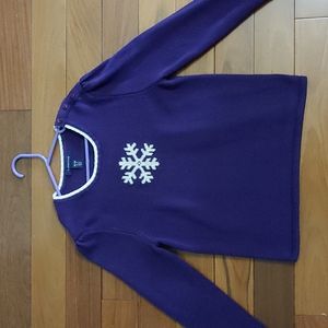 🎄 Girl's Snowflake Sweater